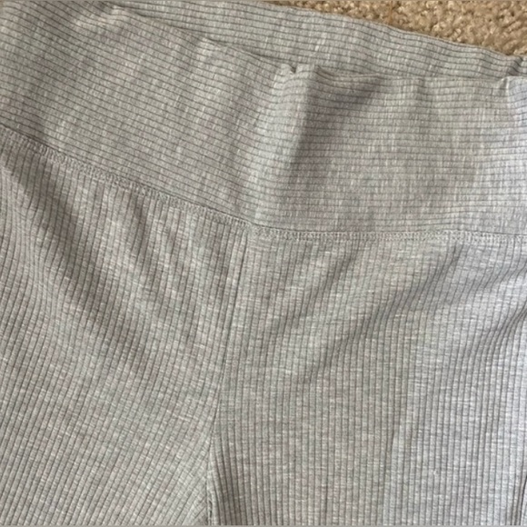 Year Of Ours Heather Grey Ribbed Side-Split “Flight Pants”. Women’s Size Small. - Picture 6 of 8